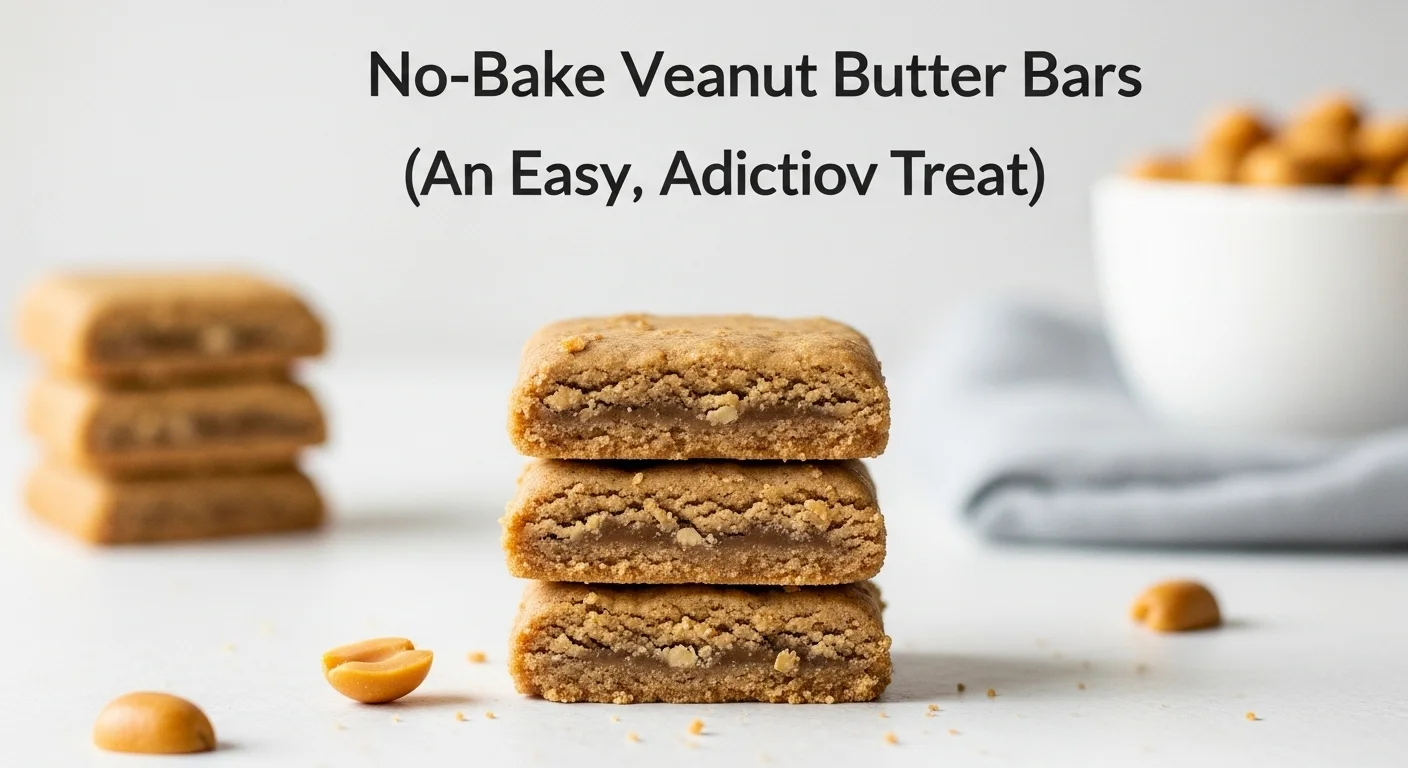 No-Bake Vegan Peanut Butter Bars (An Easy, Addictive Treat)