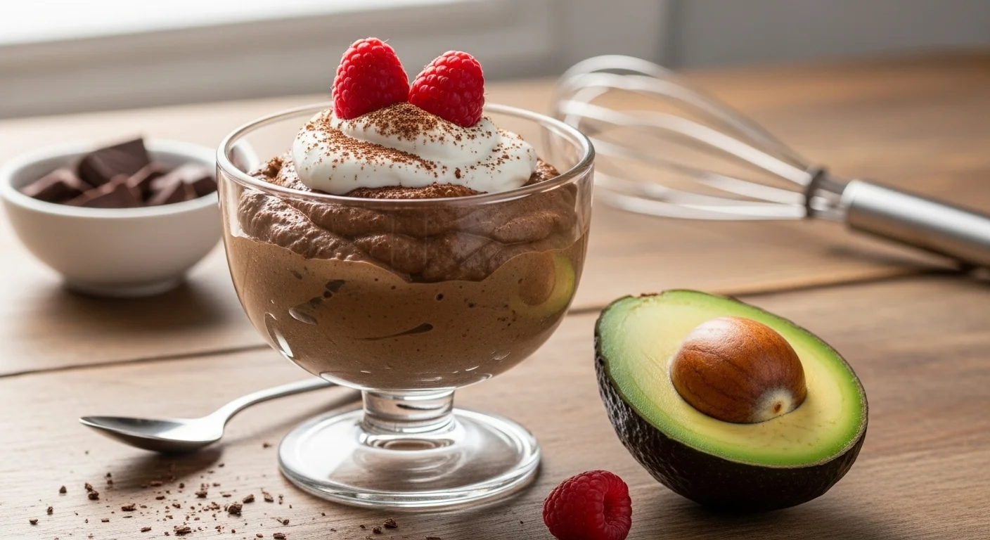 Creamy Vegan Chocolate Avocado Mousse (Healthy & Decadent)