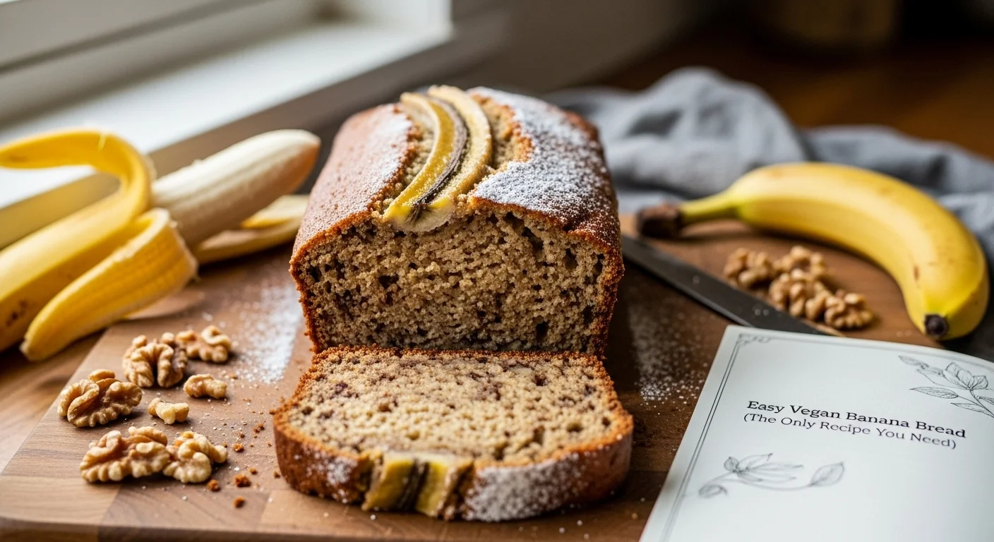 Easy Vegan Banana Bread (The Only Recipe You Need)