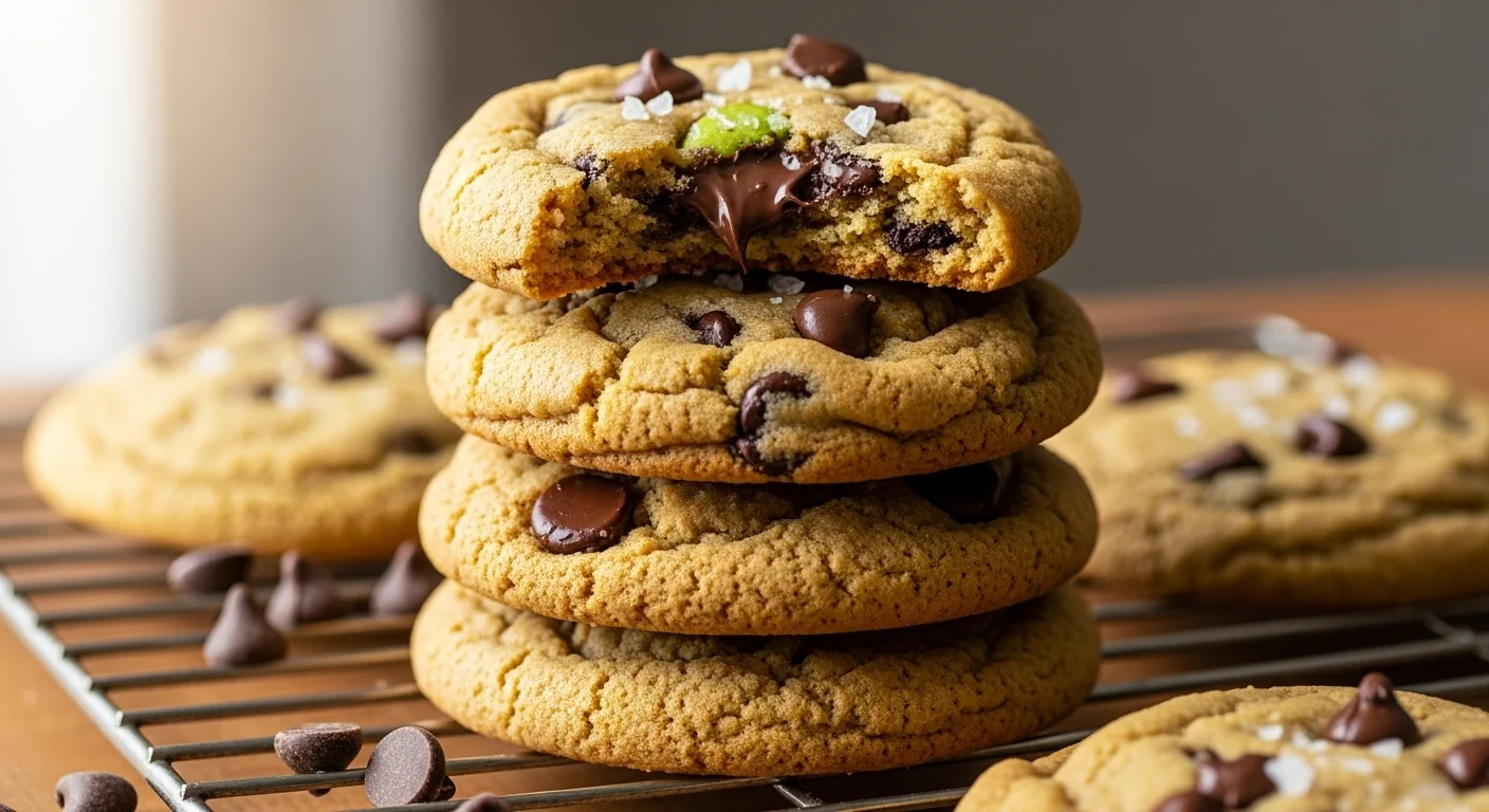 Soft & Chewy Vegan Chocolate Chip Cookies (Secret Ingredient)