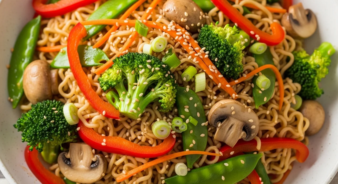 20-Minute Ramen Stir-Fry (Use Any Veggies You Have)