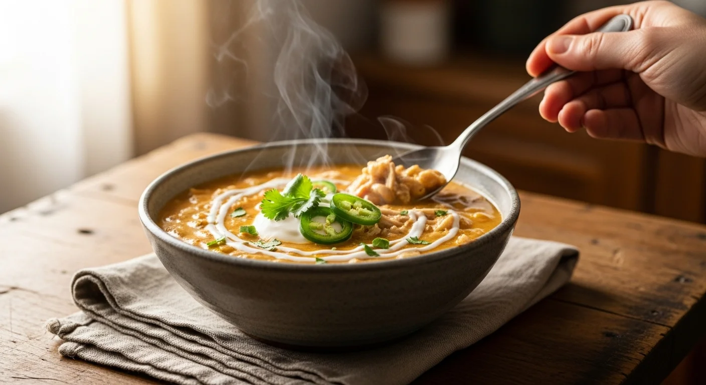 30-Minute White Chicken Chili (A Cozy, Quick Meal)