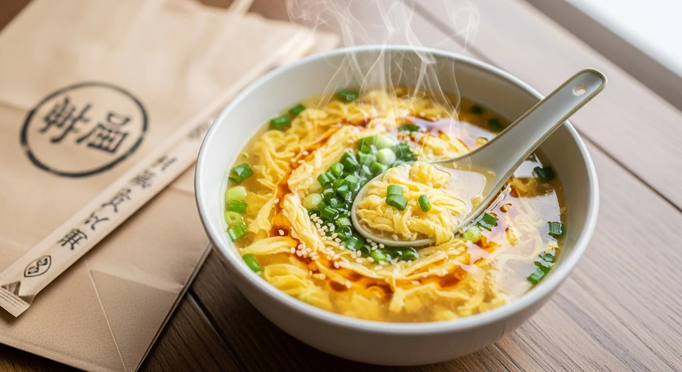 Simple 10-Minute Egg Drop Soup (A Takeout Favorite)