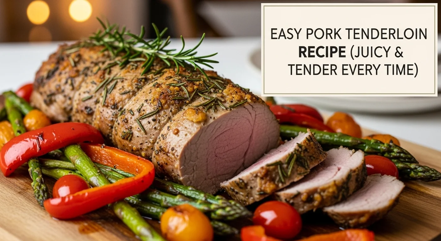 Easy Pork Tenderloin Recipe (Juicy & Tender Every Time)