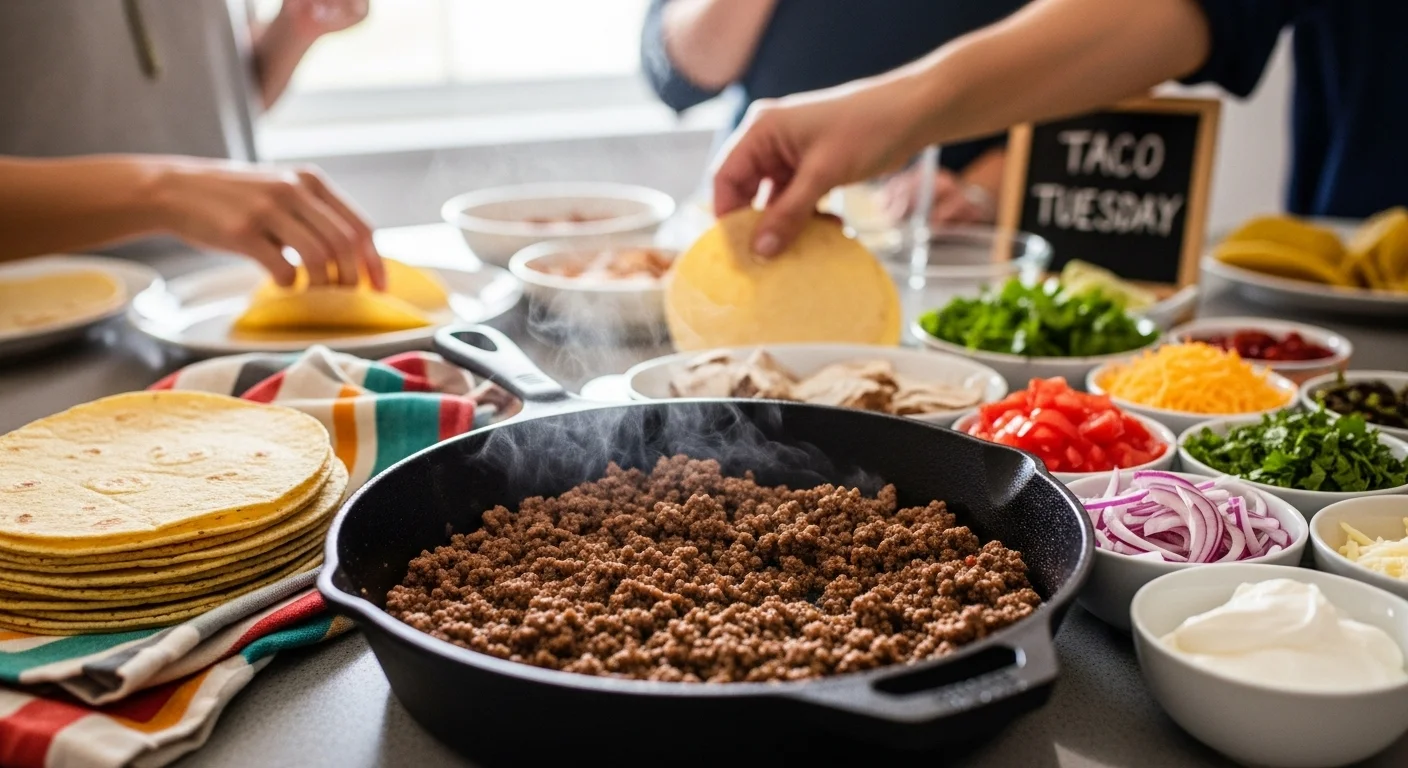 30-Minute Beef Tacos (A Classic For Taco Tuesday)