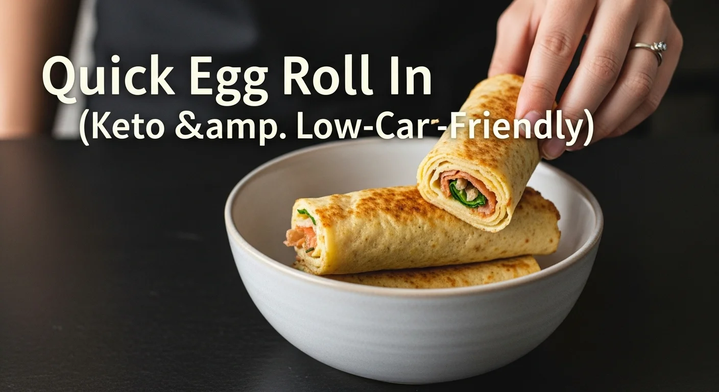 Quick Egg Roll In A Bowl (Keto & Low-Carb Friendly)