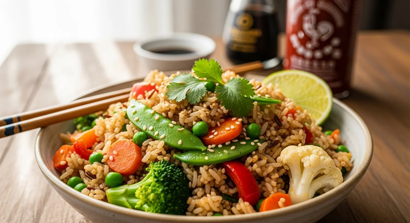 20-Minute Veggie Fried Rice (Easy & Versatile)