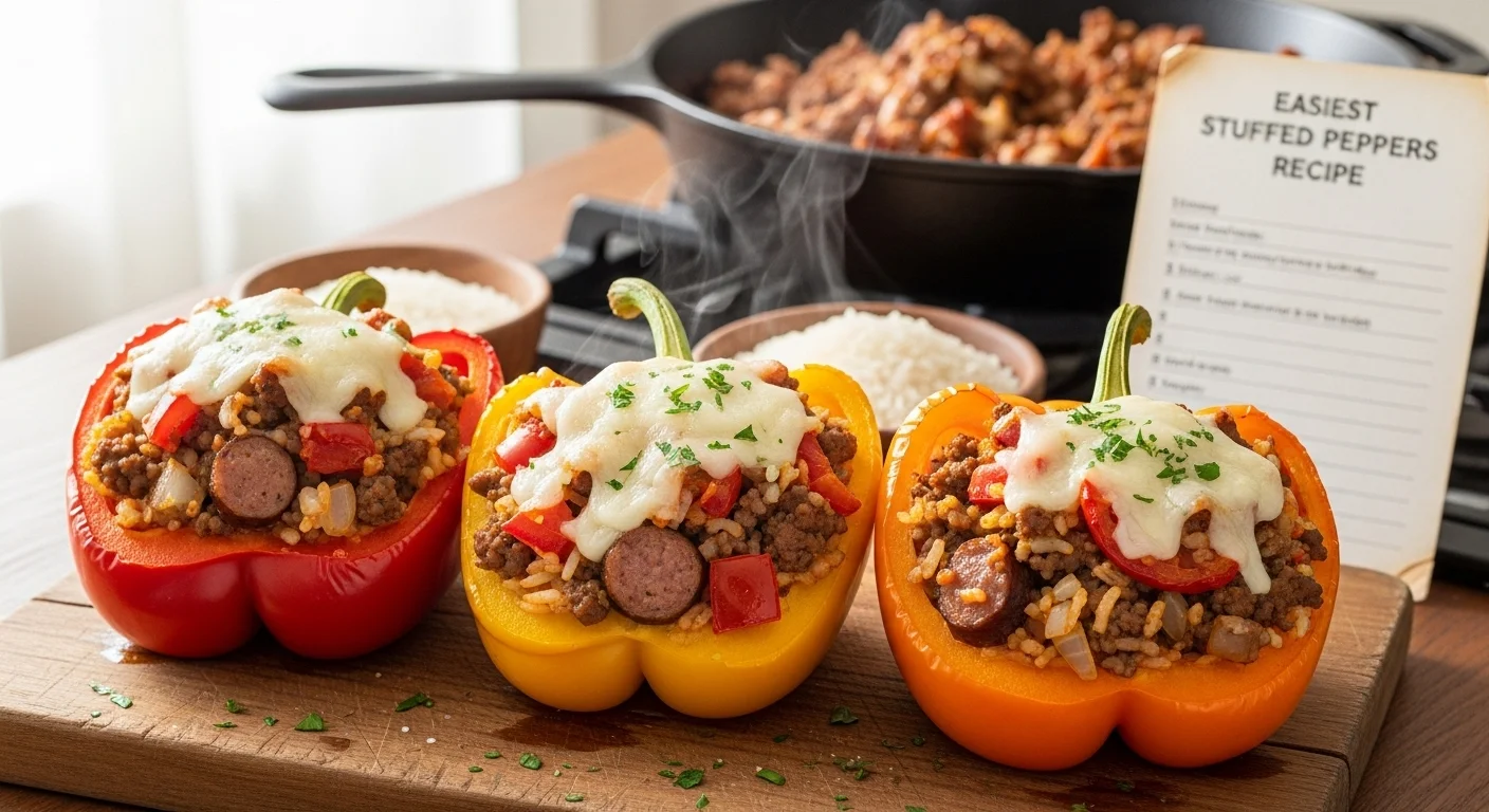 The Easiest Stuffed Peppers Recipe (A Hearty Meal)