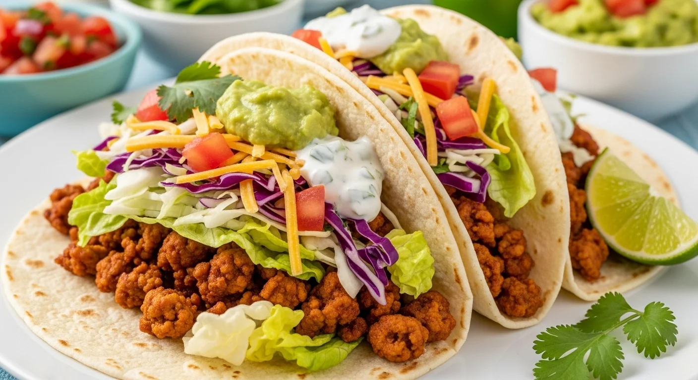 Easy Ground Turkey Tacos (A Healthy, Fast Dinner)