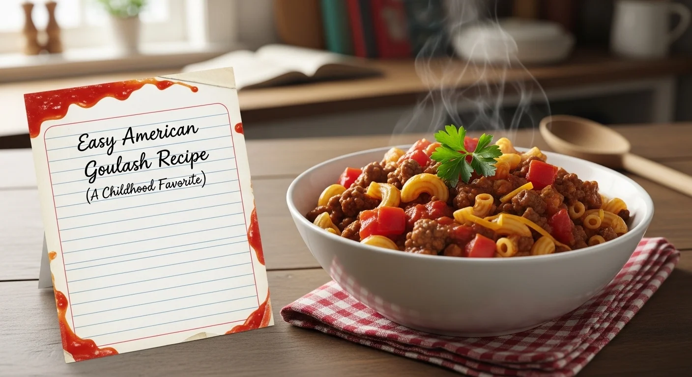 Easy American Goulash Recipe (A Childhood Favorite)