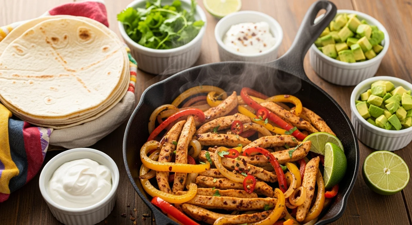 Quick Chicken Fajitas Recipe (Perfect For Busy Nights)