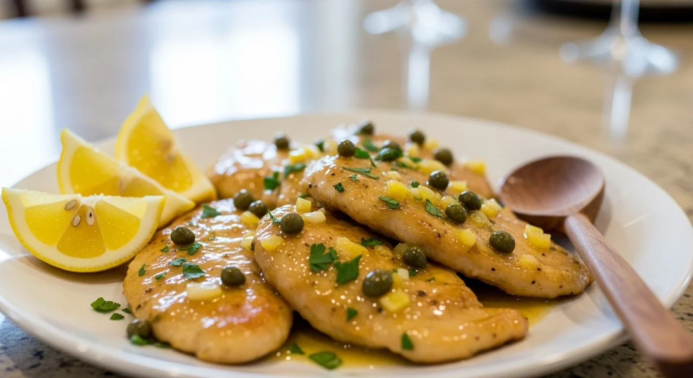 The Best Easy Chicken Piccata Recipe (Quick & Lemony)