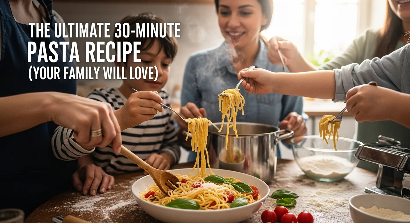 The Ultimate 30-Minute Pasta Recipe (Your Family Will Love)