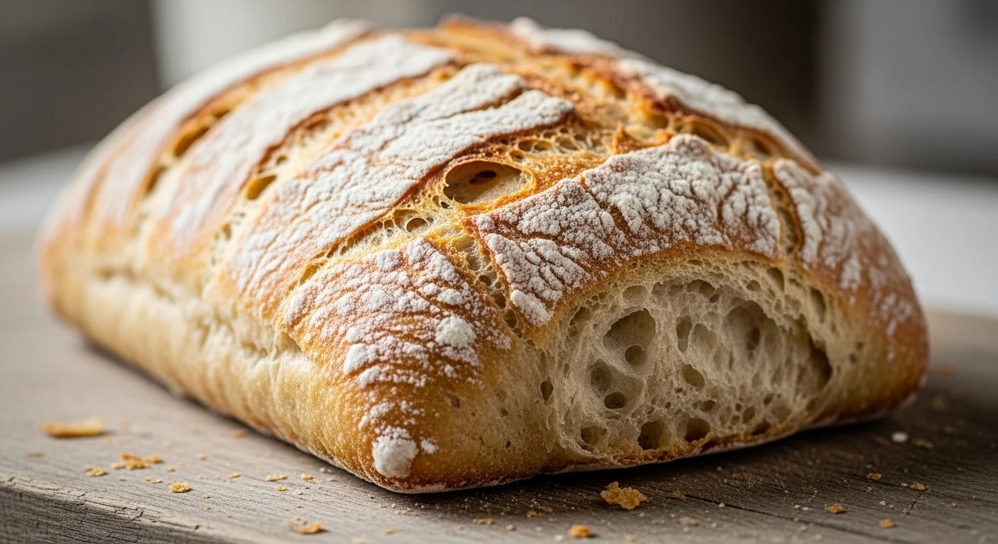 Crusty Gluten-Free Ciabatta Bread (Artisan Style Loaf)