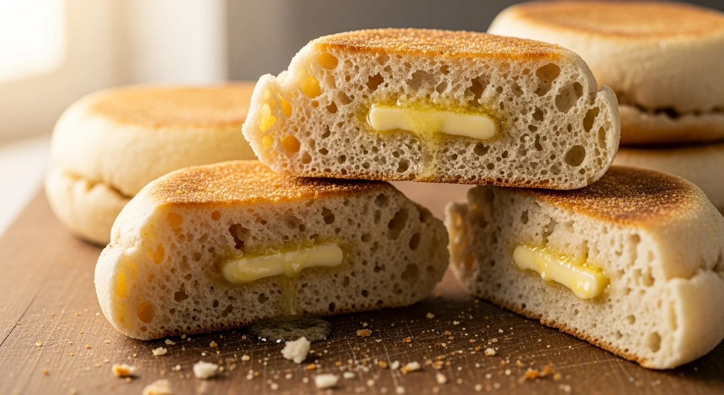 The Best Gluten-Free English Muffins (Perfect Pockets)