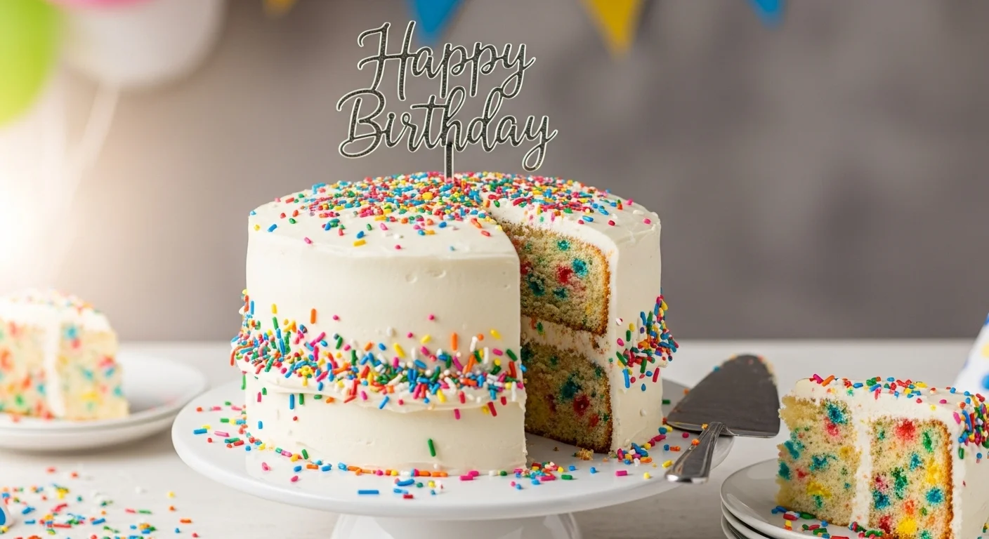 The Ultimate Gluten-Free Funfetti Cake (Birthday Perfect)