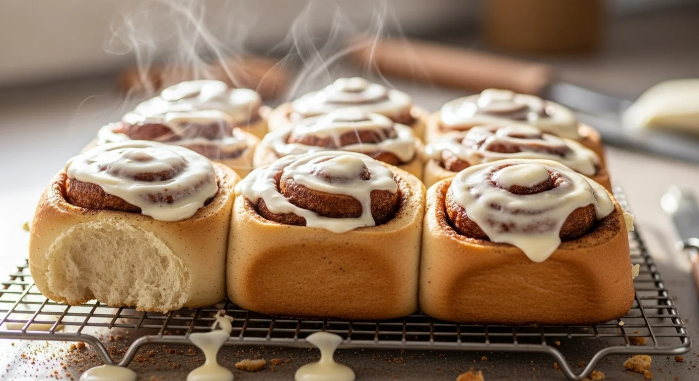 Gooey Gluten-Free Cinnamon Rolls (With Cream Cheese Icing)
