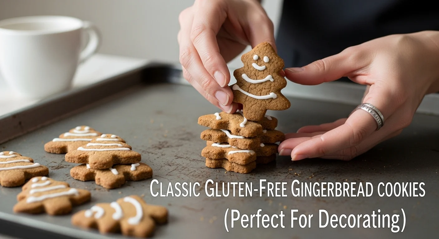 Classic Gluten-Free Gingerbread Cookies (Perfect For Decorating)