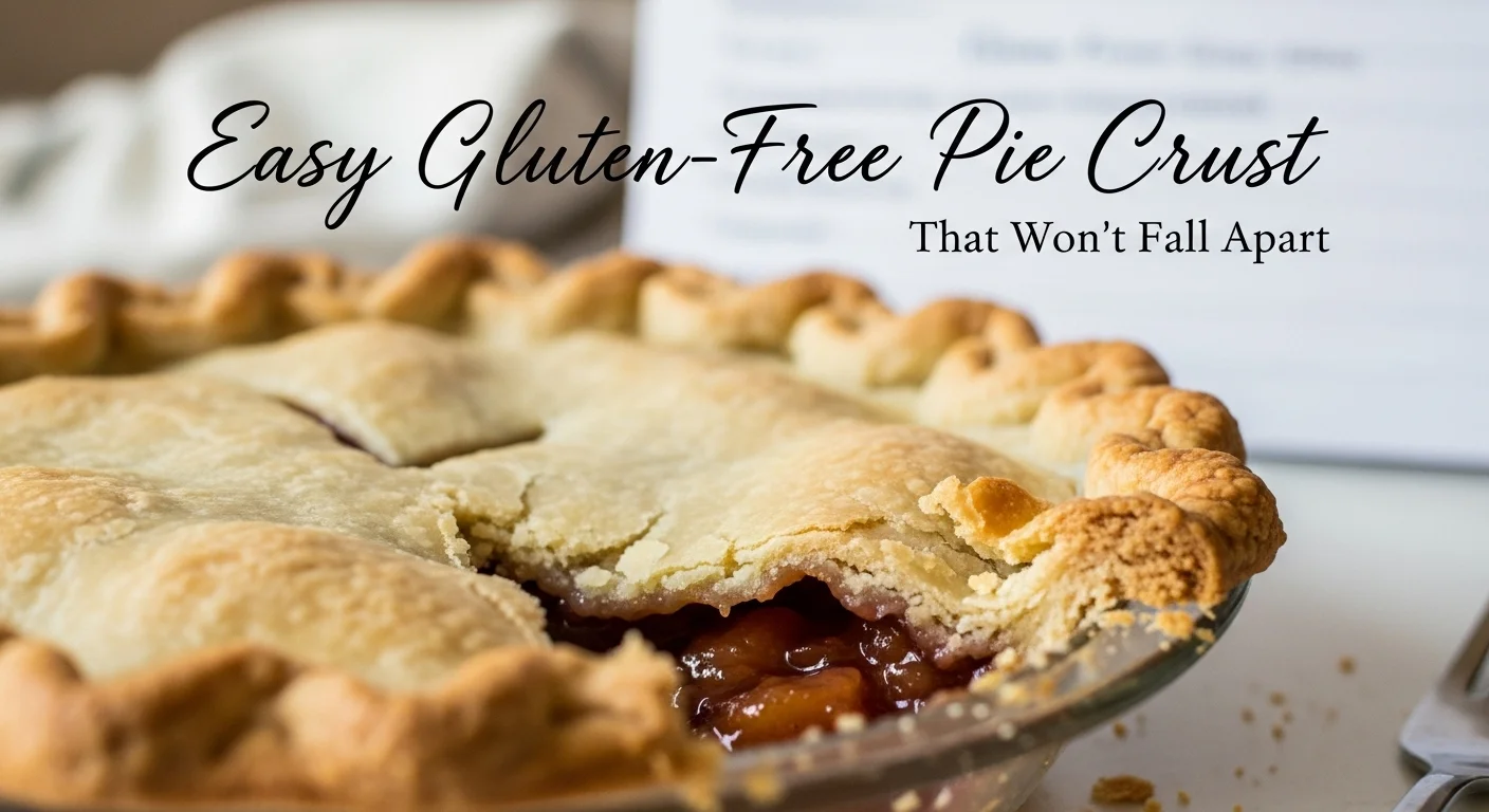Easy Gluten-Free Pie Crust (That Won't Fall Apart)