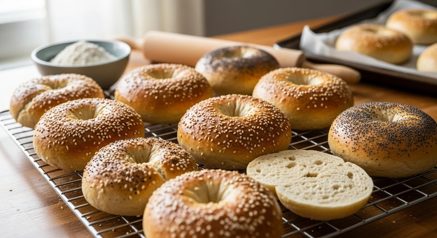 Easy Homemade Gluten-Free Bagels (Chewy & Delicious)