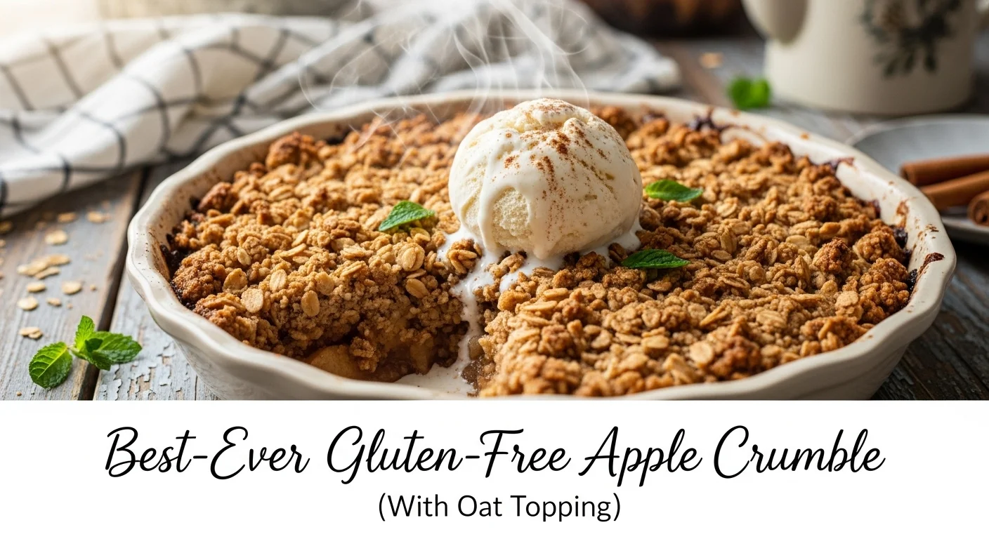 Best-Ever Gluten-Free Apple Crumble (With Oat Topping)