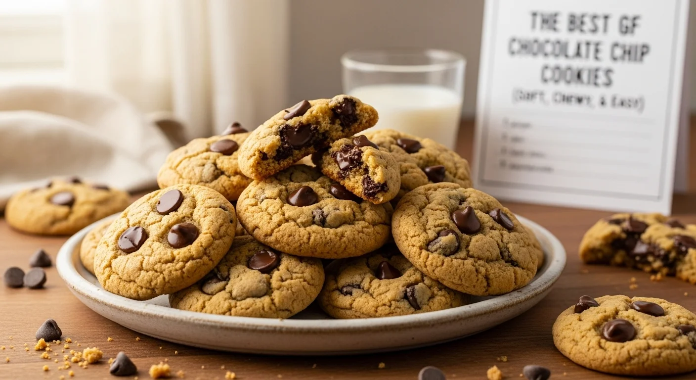 The Best GF Chocolate Chip Cookies (Soft, Chewy, & Easy)