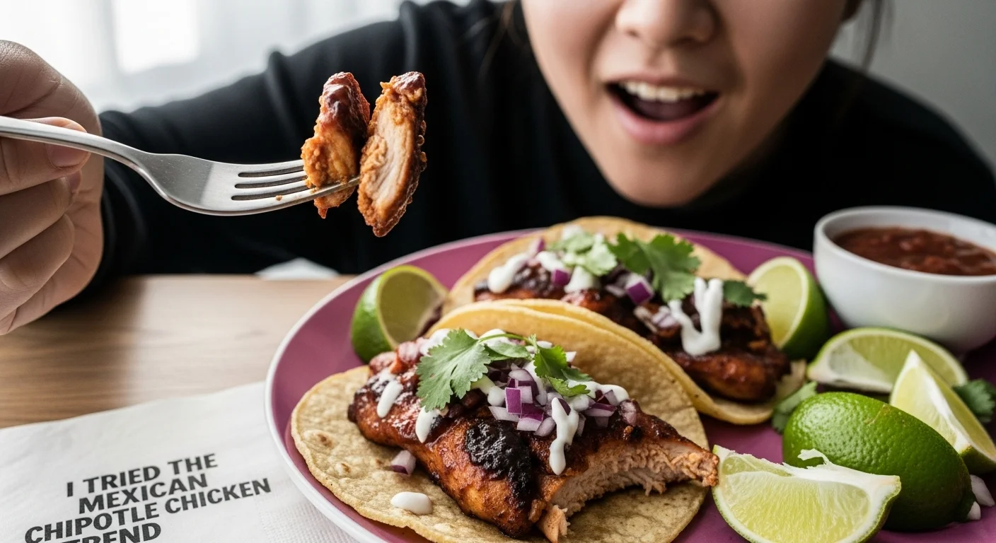 I Tried the Mexican Chipotle Chicken Trend�Shocking Flavor