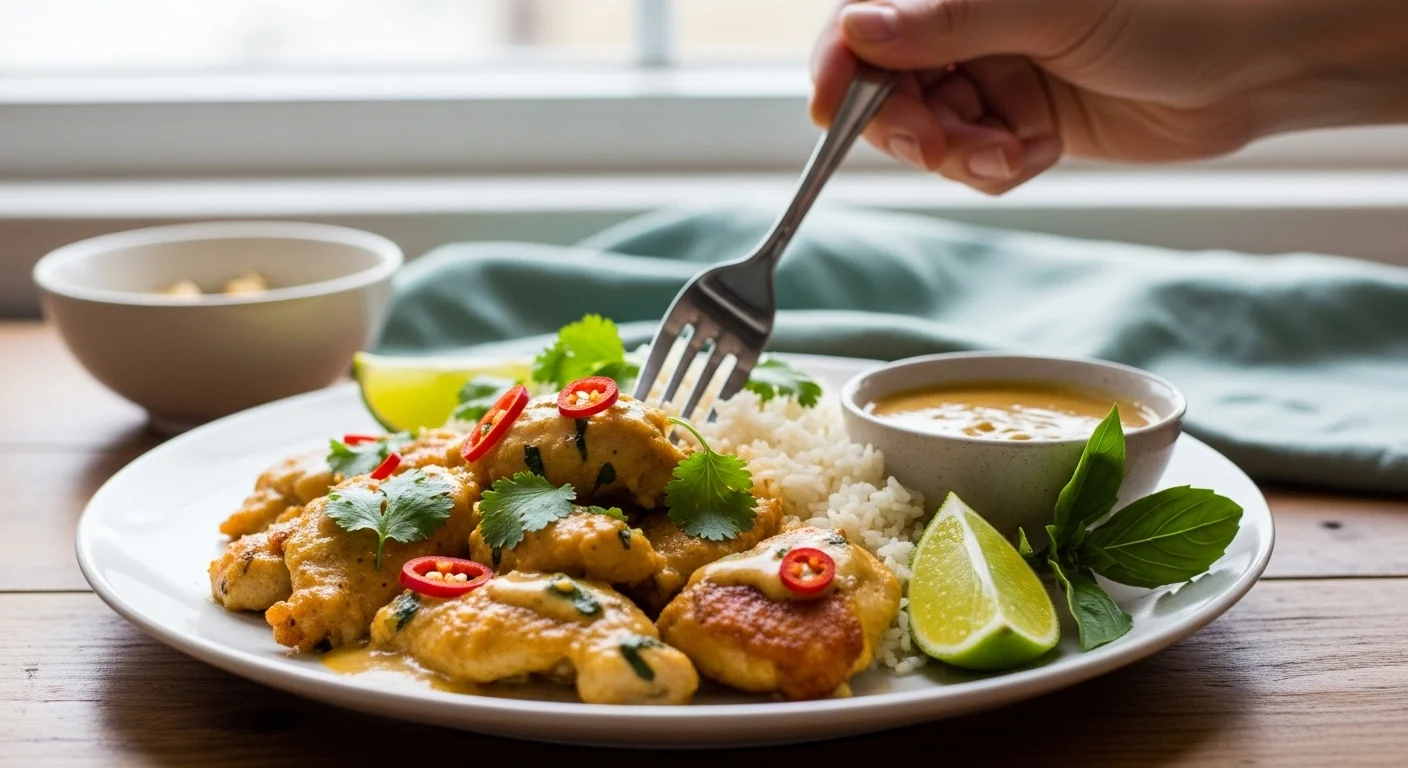 I Tried the Trending Thai Coconut Chicken�Insanely Good