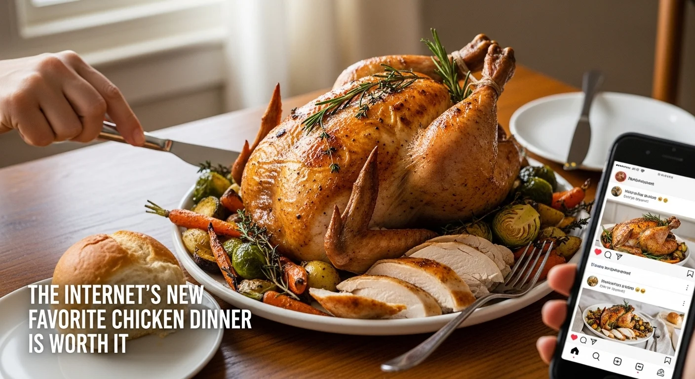 The Internet�s New Favorite Chicken Dinner Is Worth It