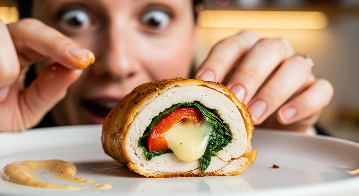 I Tried the New Stuffed Chicken Roll Trend�Insane