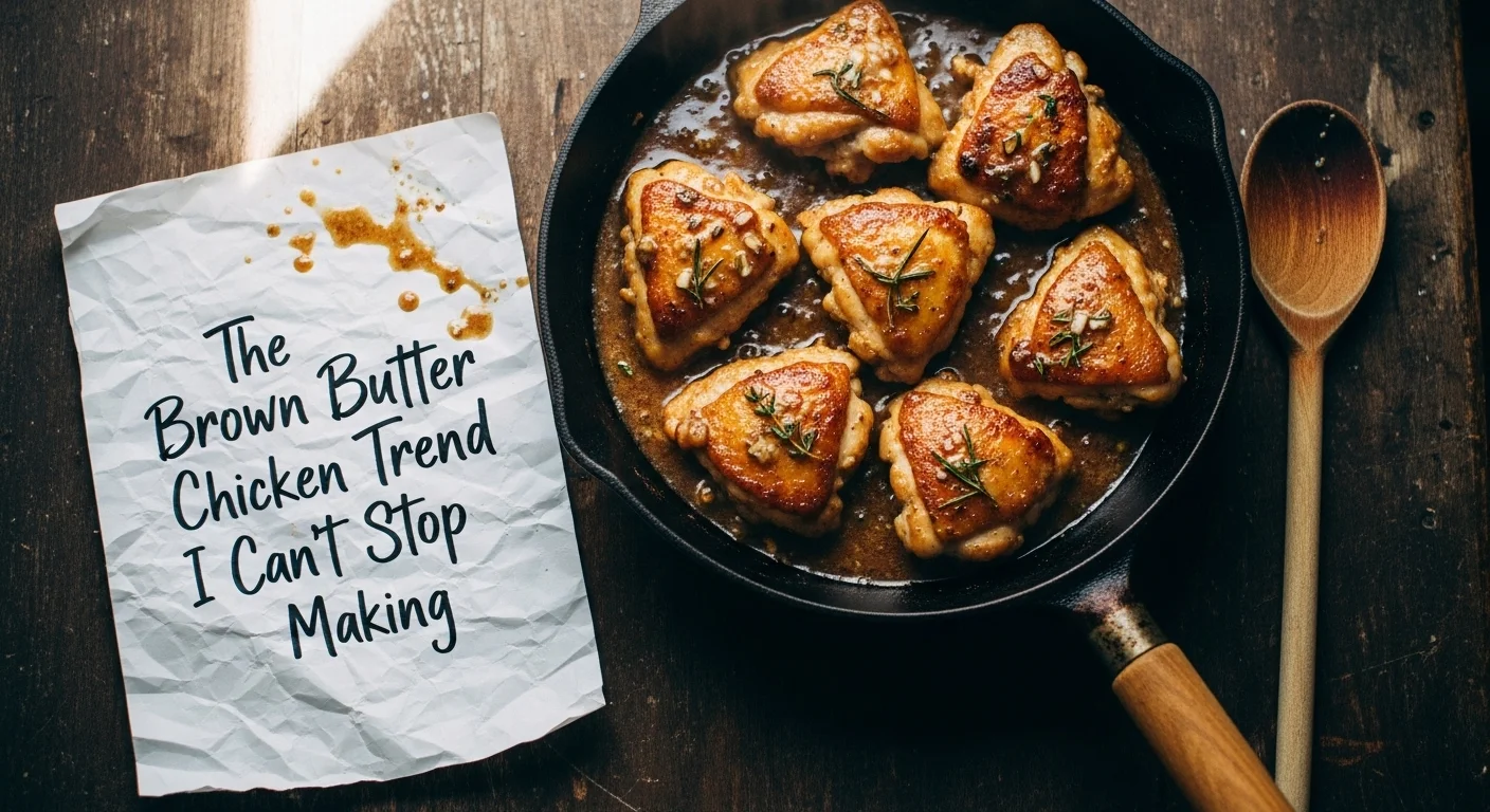 The Brown Butter Chicken Trend I Can't Stop Making