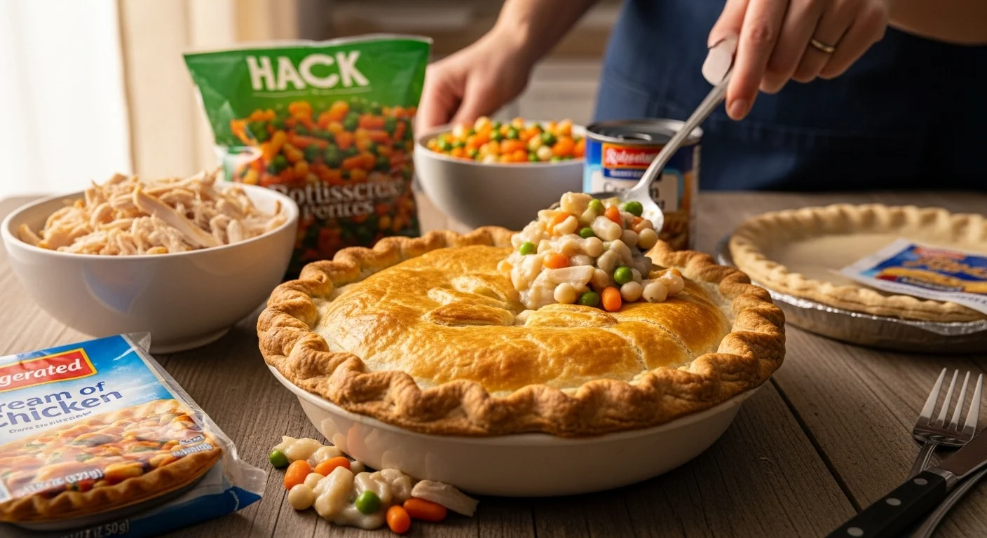 I Tried the Internet�s Favorite Chicken Pot Pie Hack