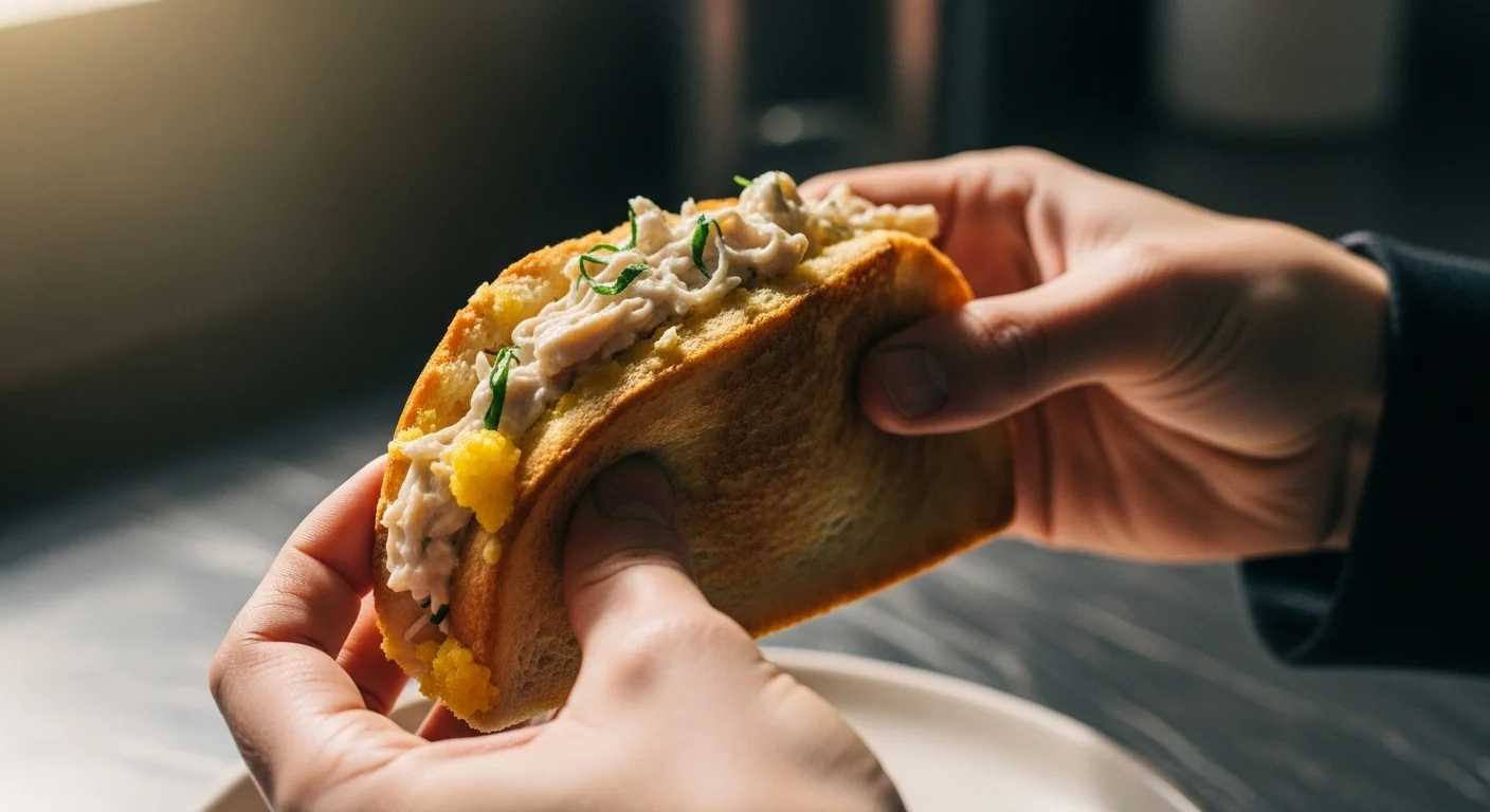 This Viral Chicken Toast Fold Might Replace Breakfast