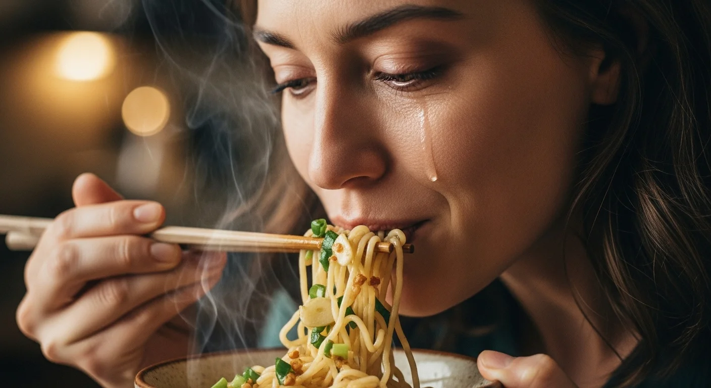 This 8-Minute Garlic Noodle Trend Made Me Emotional