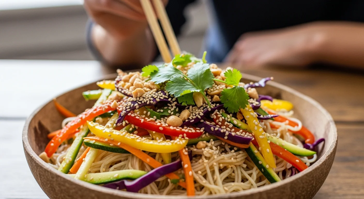 Everyone�s Talking About This Crunchy Veg Noodle Bowl