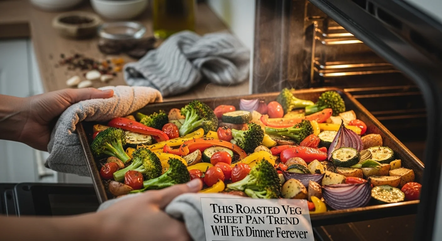 This Roasted Veg Sheet Pan Trend Will Fix Dinner Forever