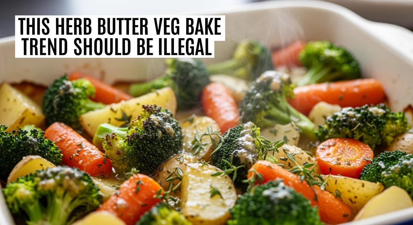 This Herb Butter Veg Bake Trend Should Be Illegal