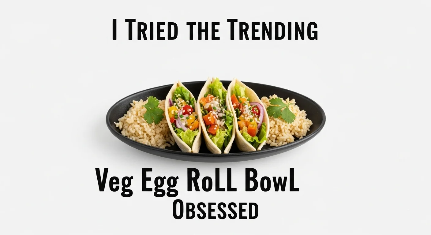 I Tried the Trending Veg Egg Roll Bowl�Obsessed