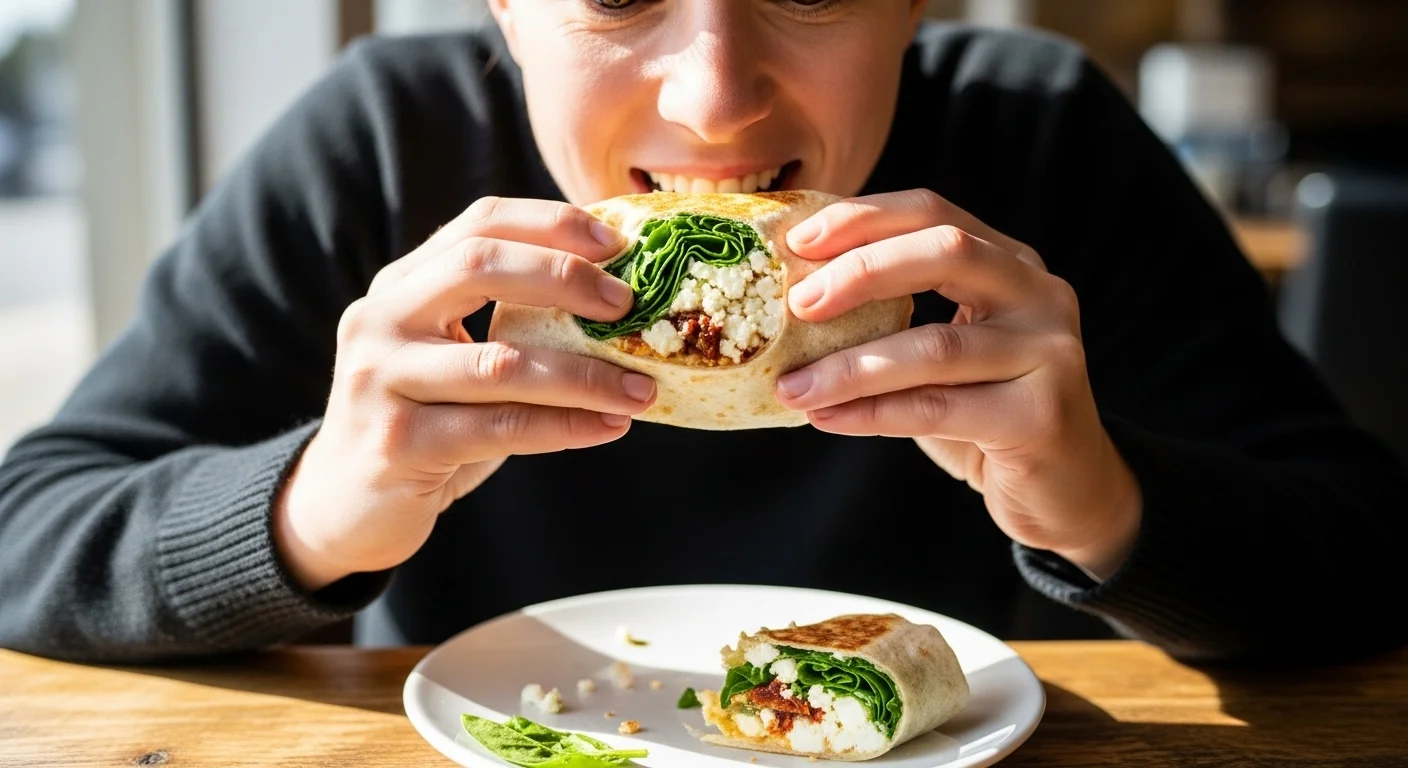 I Tried the New Spinach Feta Wrap Trend�Incredible