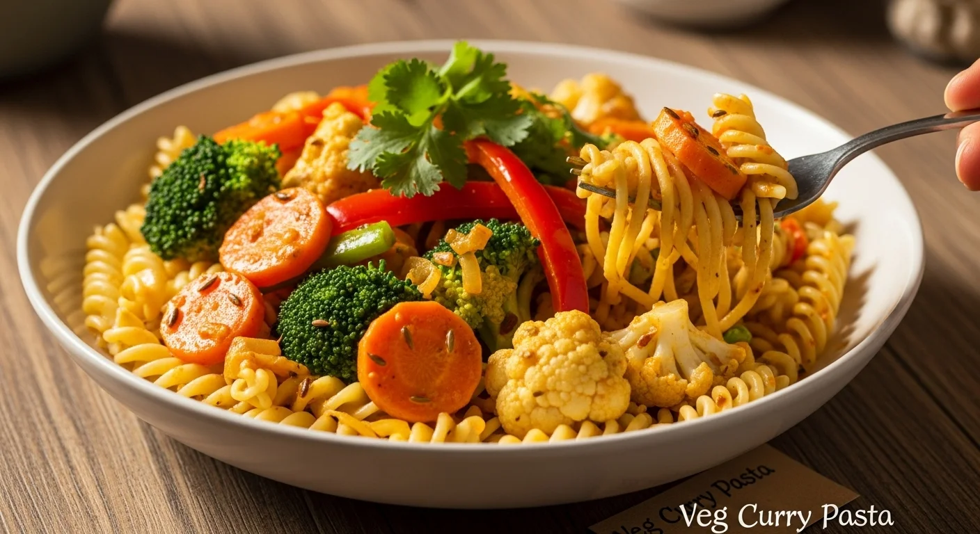 I Tried the Trending Veg Curry Pasta�Instant Favorite
