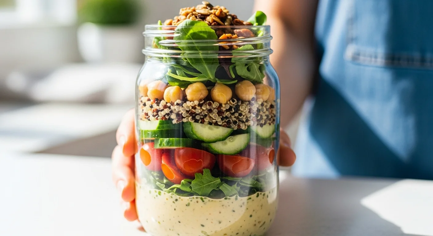 This Salad Jar Trend Makes Eating Healthy Stupid Easy