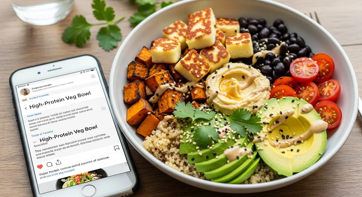 Everyone's Making This High-Protein Veg Bowl�I'm Obsessed