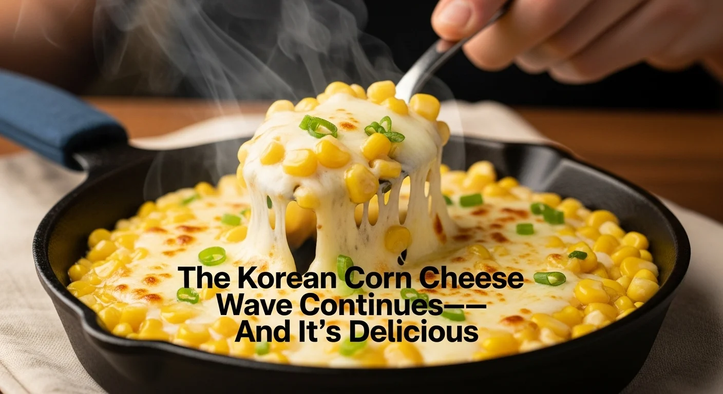 The Korean Corn Cheese Wave Continues�And It�s Delicious