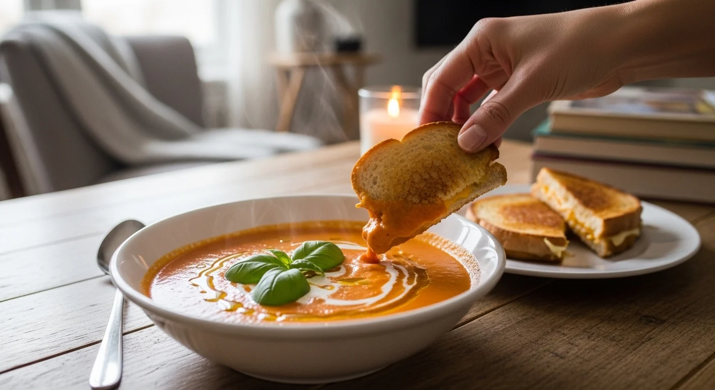 This Cozy Tomato Soup Trend Made Me Cancel Takeout