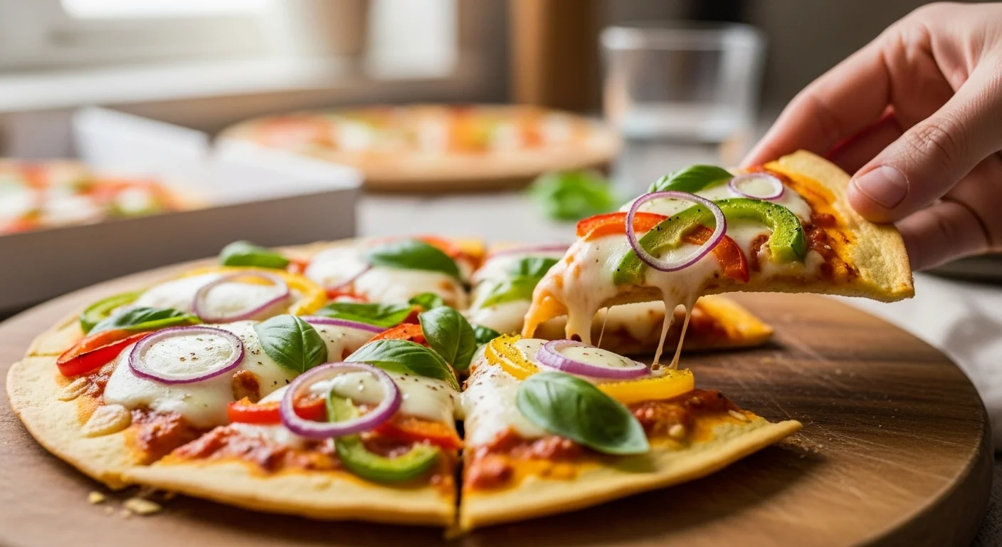 I Finally Tried the Viral Veg Pizza Tortilla and OMG