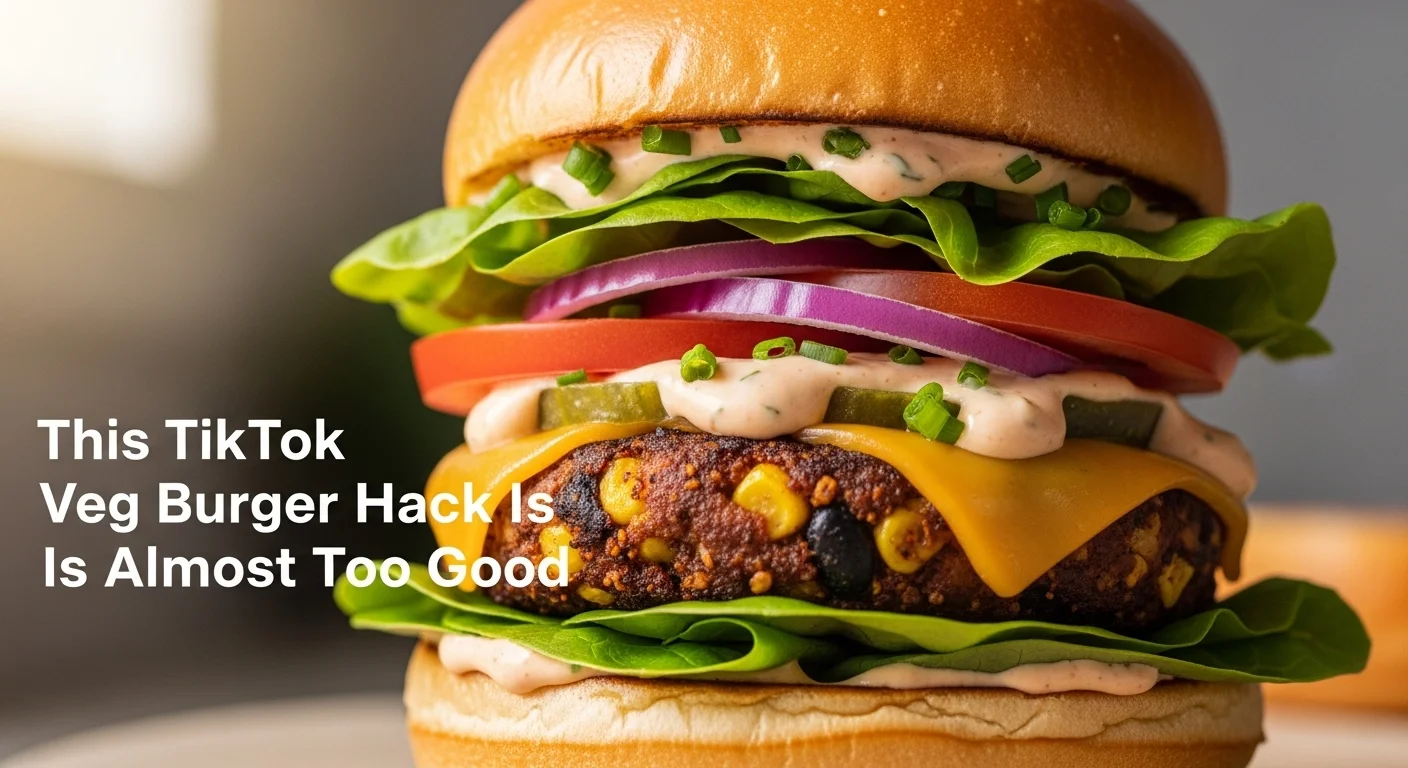 This TikTok Veg Burger Hack Is Almost Too Good