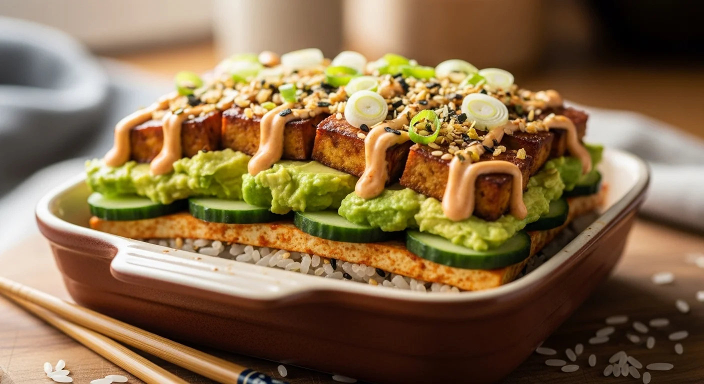 The TikTok Veg Sushi Bake You Didn�t Know You Needed