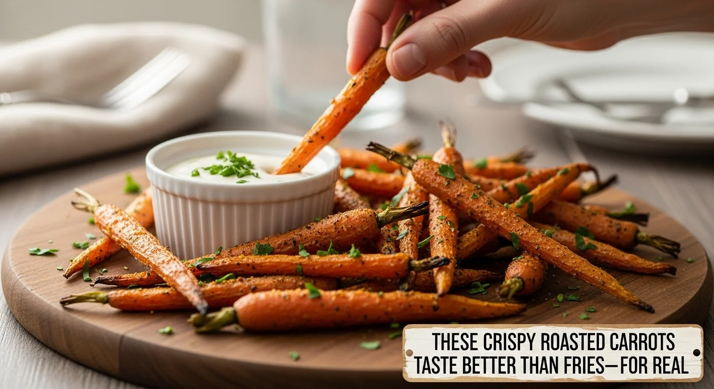 These Crispy Roasted Carrots Taste Better Than Fries�For Real