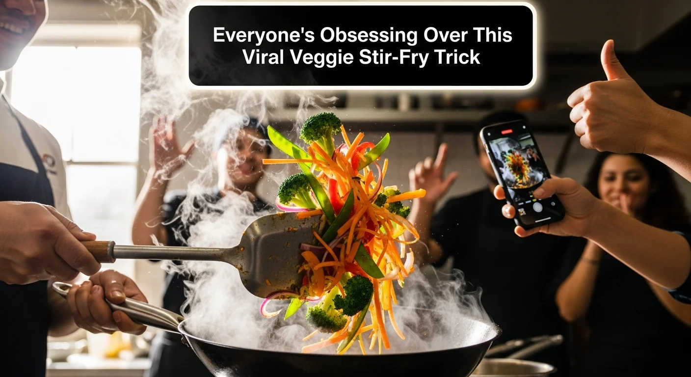 Everyone's Obsessing Over This Viral Veggie Stir-Fry Trick