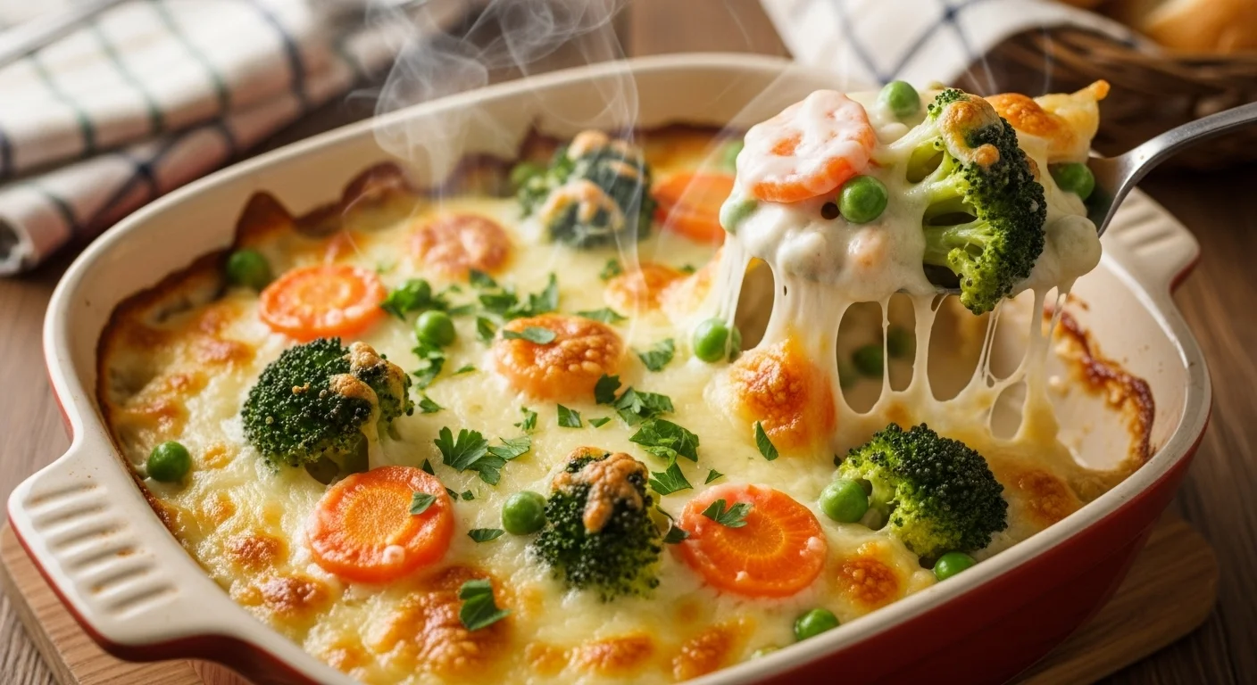 This Creamy Cheesy Veg Bake Is All Over My Feed